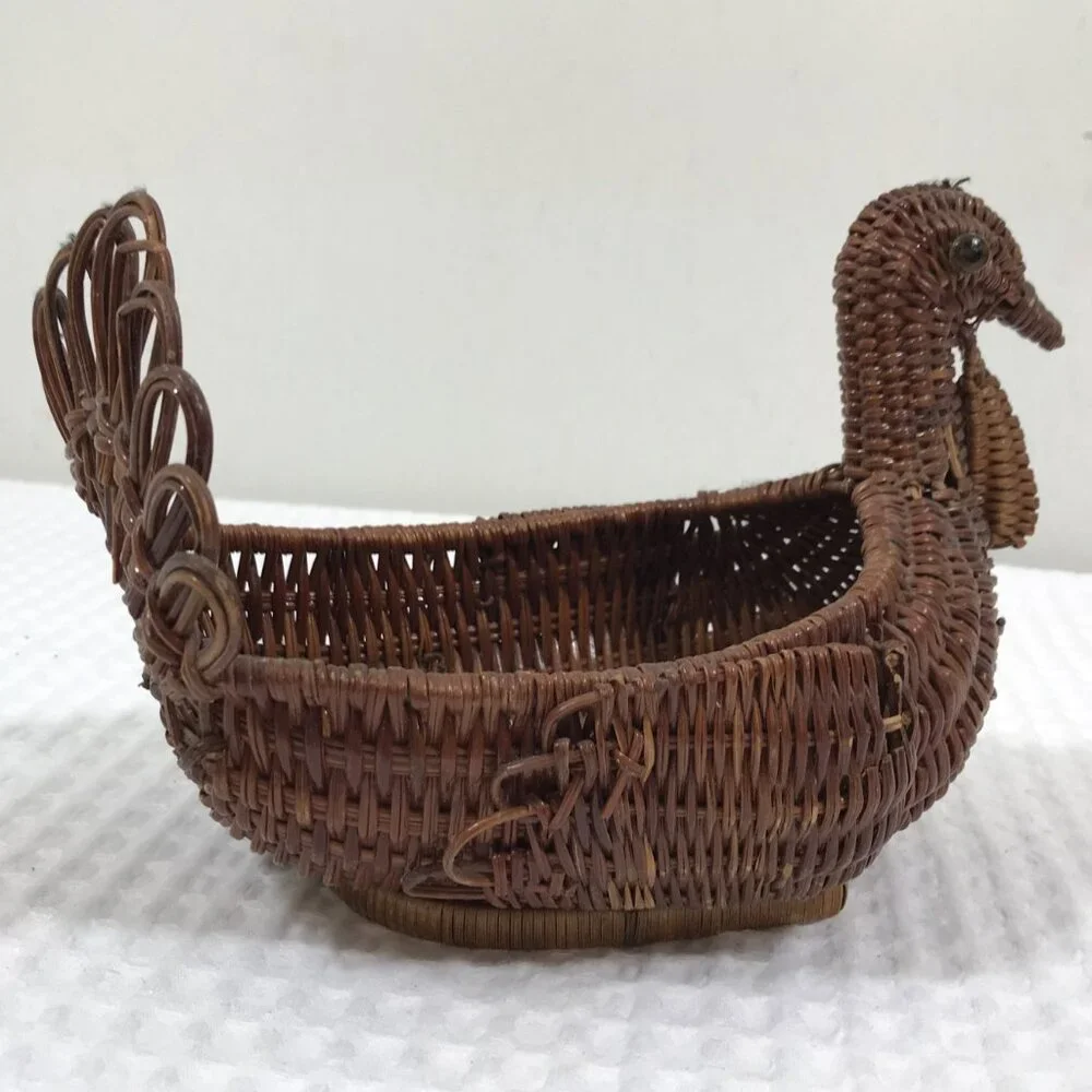 Vintage rattan wicker